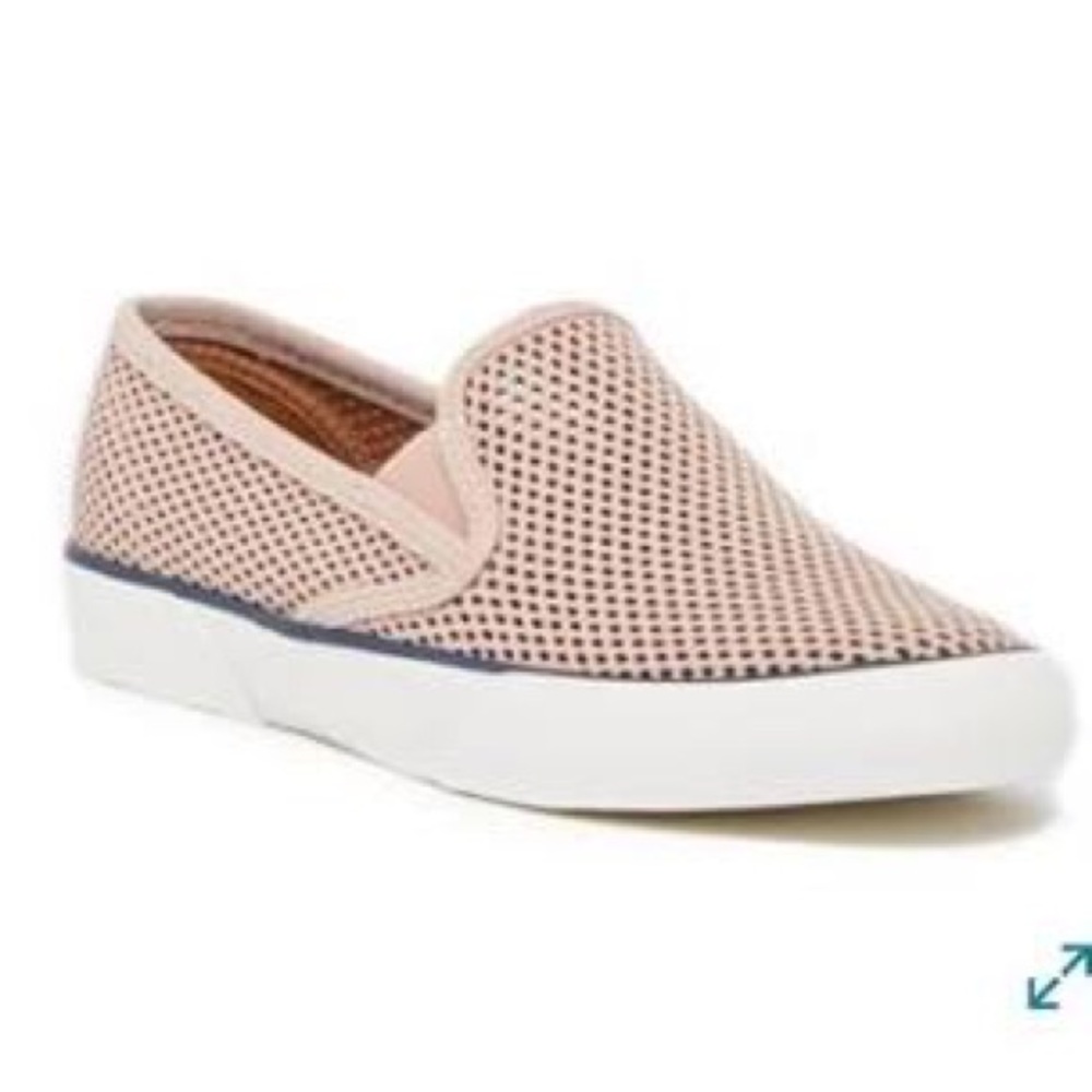 Sperry Women's Pier Side Leather Slip on Shoes sz9.5